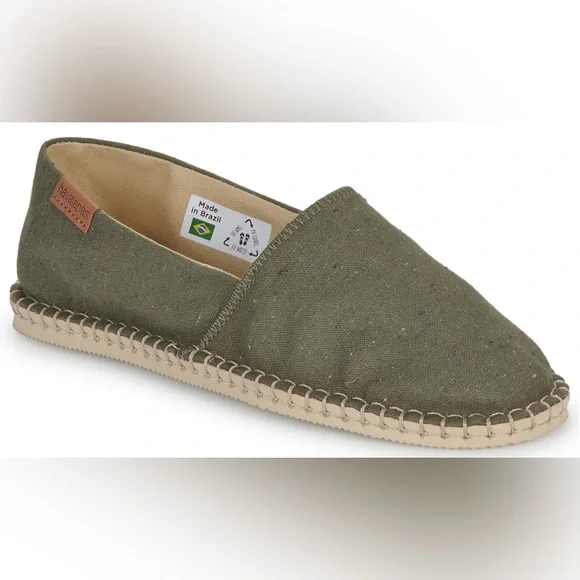 Havaianas Origine IV, Olive/Green, Unisex Shoe (US 8W / 7M) - Bought in Brazil - Picture 4 of 6